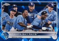 2022 Topps Chrome Sapphire Edition #274 Tampa Bay Rays Baseball Card