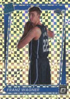2021 Panini Donruss Optic #185 Franz Wagner Checkerboard Basketball Card