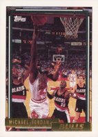 1992 Topps Gold #141 Michael Jordan Basketball Card