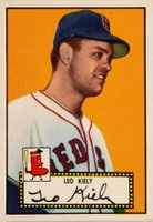 1952 Topps #54b Leo Kiely Black Back Baseball Card