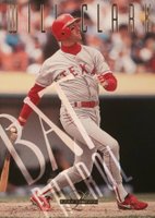 1995 Leaf Limited Bat Patrol #11 Will Clark Baseball Card