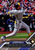 2024 Topps Now #104 Jackson Chourio Baseball Card