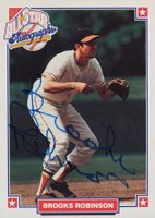 1993 Nabisco All-Star Autographs # Brooks Robinson Baseball Card
