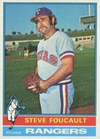 1976 Topps #303 Steve Foucault Baseball Card