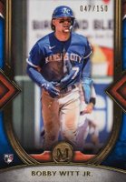 2022 Topps Museum Collection #7 Bobby Witt Jr. Sapphire Baseball Card