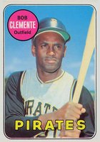 1969 Topps #50 Roberto Clemente Baseball Card