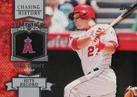 2013 Topps Update Chasing History #CH-121 Mike Trout Baseball Card