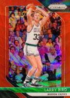 2018 Panini Prizm #85 Larry Bird Ruby Wave Basketball Card