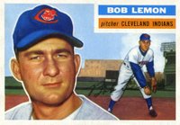 1956 Topps #255 Bob Lemon Baseball Card