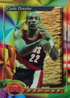 1993 Finest #74 Clyde Drexler Refractor Basketball Card