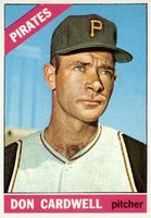 1966 Topps #235 Don Cardwell Baseball Card