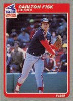 1985 Fleer #513 Carlton Fisk Baseball Card