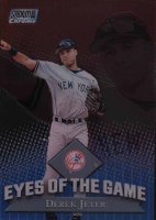 2000 Stadium Club Chrome Eyes of the Game #EG6 Derek Jeter Baseball Card
