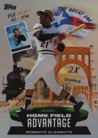 2022 Topps Home Field Advantage #LHA4 Roberto Clemente Legendary Baseball Card