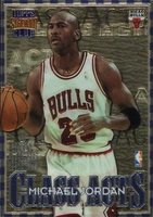 1996 Stadium Club Class Acts #CA1 Jerry Stackhouse/Michael Jordan Basketball Card