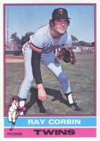 1976 Topps #474 Ray Corbin Baseball Card