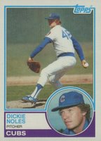 1983 Topps #99 Dickie Noles Baseball Card