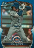 2023 Bowman Draft #BDC142 Ryan Clifford Chrome-Blue Baseball Card