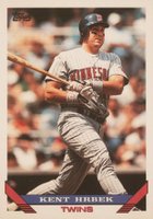 1993 Topps #9 Kent Hrbek Baseball Card