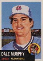 1984 Baseball Cards Magazine Repli-Cards # Dale Murphy Hand Cut Baseball Card