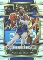 2021 Panini Select #28 Jonathan Kuminga Silver Prizm Basketball Card