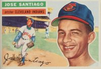 1956 Topps #59g Jose Santiago Gray Back Baseball Card