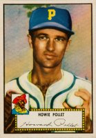 1952 Topps #63 Howie Pollet Red Back Baseball Card