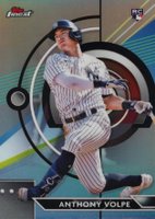 2023 Topps Finest #26 Anthony Volpe Refractor Baseball Card