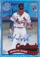 2024 Topps Silver Pack 1989 Chrome Promo #30 Masyn Winn Series 2-Autograph Baseball Card