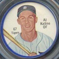 1962 Salada-Junket Coin #67 Al Kaline Baseball Card