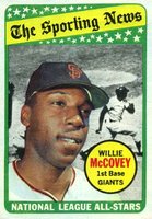 1969 Topps #416 Willie McCovey All-Star Baseball Card