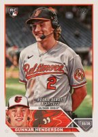 2023 Topps Update #US18 Gunnar Henderson Baseball Card