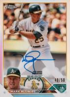 2023 Topps Chrome Topps Chrome Legends Autograph #CLAMM Mark McGwire Baseball Card