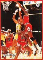 1987 Gigantes De La NBA #35 Michael Jordan Basketball Card