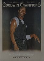 2021 Goodwin Champions #1 Michael Jordan Platinum Basketball Card