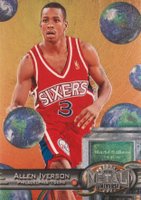 1997 Metal Universe #20 Allen Iverson Reebok Silver Basketball Card