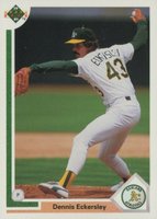 1991 Upper Deck #172 Dennis Eckersley Baseball Card