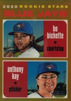 2020 Topps Heritage #52 Anthony Kay/Bo Bichette Chrome-Gold Refractor Baseball Card
