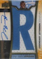 2014 Upper Deck Lettermen Legendary Letterman Autographs #LL-JO Michael Jordan R Basketball Card