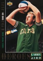 1992 Upper Deck Larry Bird Heroes #24 Larry Bird 1986-88 3 Point King Basketball Card