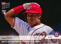 2018 Topps Now  #548 Juan Soto Baseball Card
