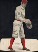 1910 American Caramel Die-Cuts # Tris Speaker Fielding Baseball Card