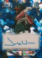 2023 Bowman Draft Sapphire Edition Sapphire Selections Autograph #SSAJW Jacob Wilson Baseball Card