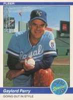 1984 Fleer #641 Going Out In Style Baseball Card