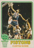 1973 Topps #127 Curtis Rowe Basketball Card