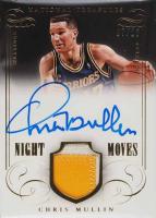 2013 Panini National Treasures Night Moves Signature Material #NM-CL Chris Mullin Prime Basketball Card