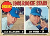 1968 Topps #228 Dodgers Rookies Baseball Card