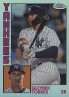 2019 Topps Chrome 1984 Topps Baseball #5 Gleyber Torres Baseball Card