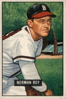 1951 Bowman #278 Norman Roy Baseball Card