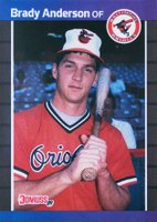 1989 Donruss #519 Brady Anderson Baseball Card
